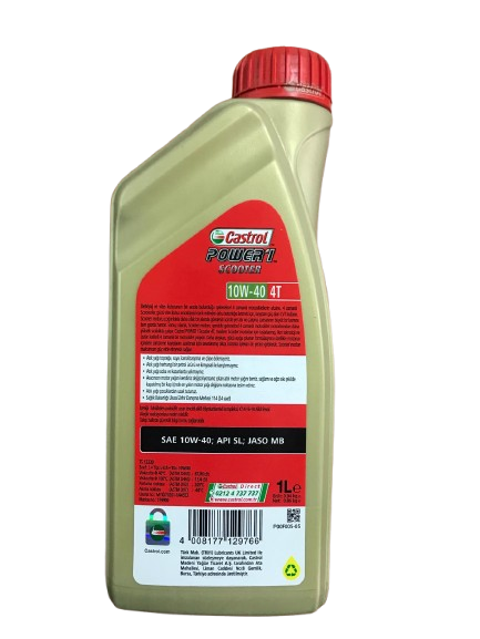 CASTROL SCOOTER 10W-40 4T YAĞ 1 LİTRE