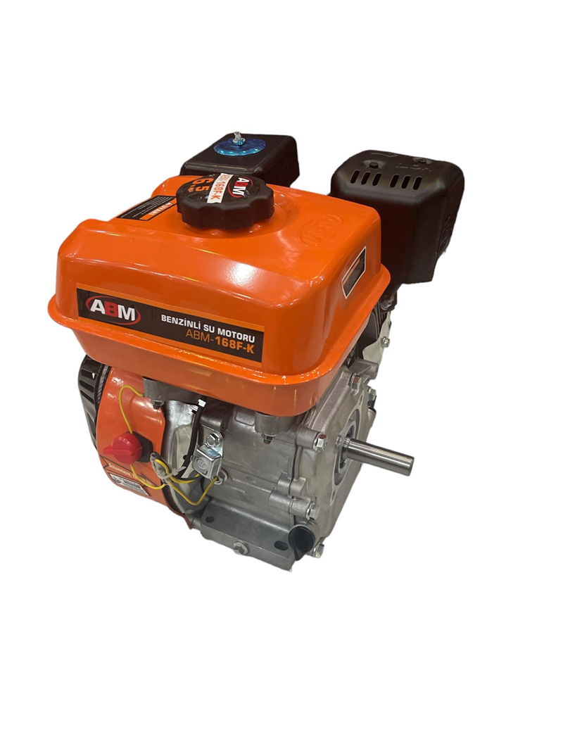 ABM 168F-K 6.5 HP  19MM KAMALI BENZİNLİ MOTOR
