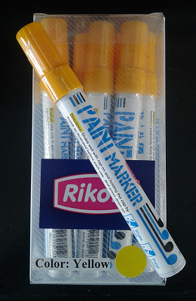 Marker Kalem Sarı