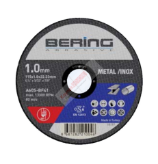 115x1,0x22,33mm Inox Metal Kesme Taşı 25 li paket