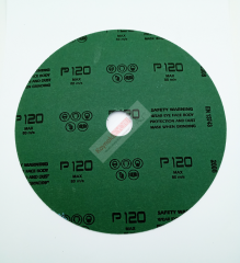 Aluminyum Oksit Fiber Disk Zımpara 180 mm 25 li paket