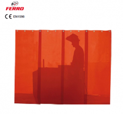 Strip-R 0.4 Kaynak Perdesi Kırmızı 570x1600H