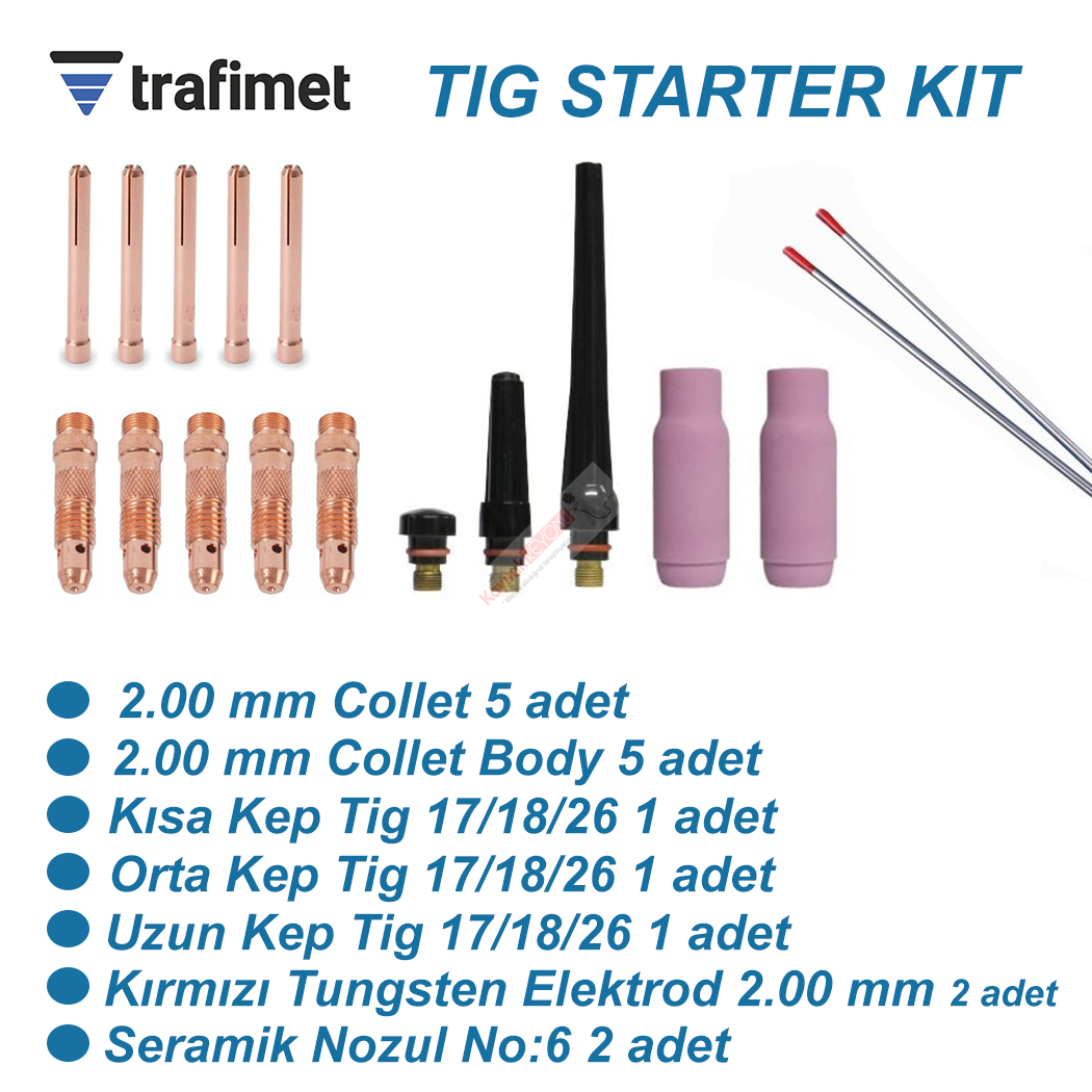 TIG STARTER KIT 2.00 MM