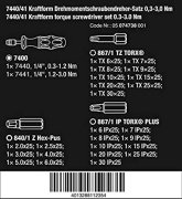 Wera 7440/41 İkili Tork Tornavida Seti