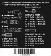 Wera 7440/41/42 Üçlü Tork Tornavida Seti