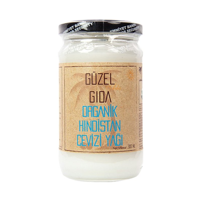Güzel Gıda Organik Hindistan Cevizi Yağı 300ml