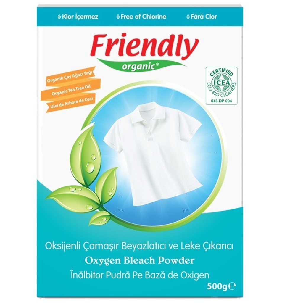 Friendly Organik Çamaşır Beyazlatıcı ve Leke Çıkarıcı 500g