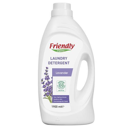 Friendly Organik Çamaşır Deterjanı 1900ml-Lavanta