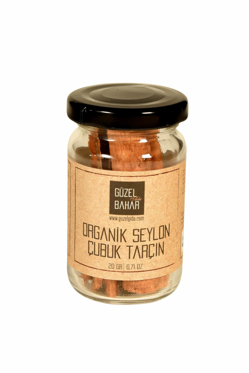Güzel Gıda  Organik Seylon Çubuk Tarçın 20g