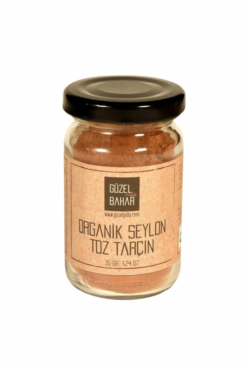 Güzel Gıda  Organik Seylon Toz Tarçın 35g