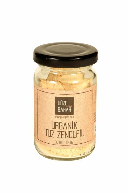 Güzel Gıda Organik Toz Zencefil 30g