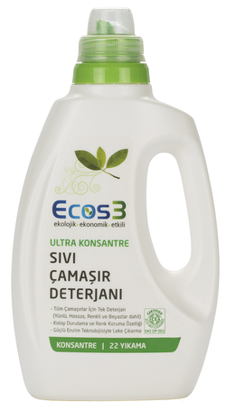 Ecos3 Ultra Konsantre Sıvı Çamaşır Deterjanı