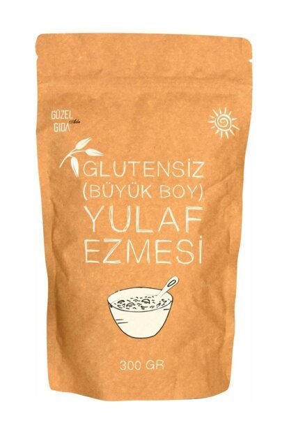 Güzel Gıda Organik Glutensiz Yulaf Ezmesi 300gr