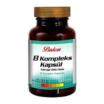 B Vitamin Kompleks 425 mg 60 kapsül