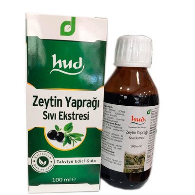 Hud Zeytin Yaprağı Sıvı Ekstresi 100 ml