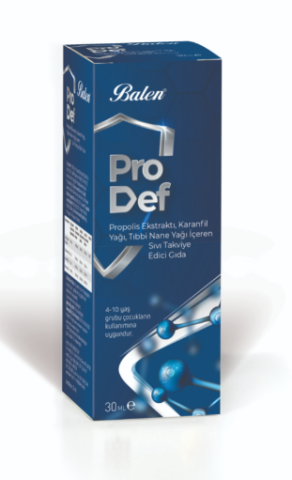 Prodef Propolis, Karanfil ve Nane Yağı İçeren Boğaz Spreyi