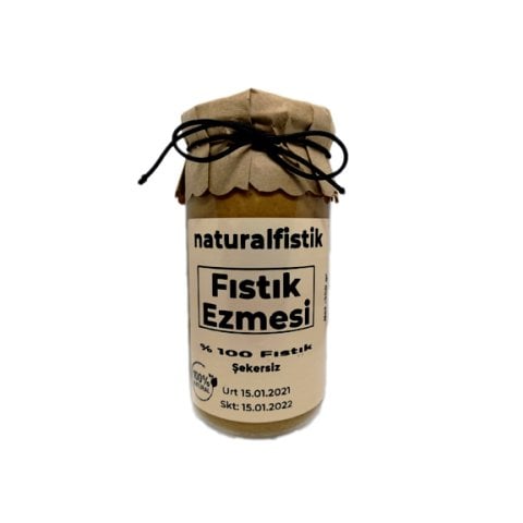 Fıstık Ezmesi Şekersiz %100 Doğal 350 gr