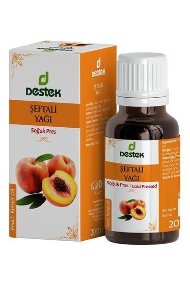 Şeftali Yağı (Soğuk Pres) 20 ml