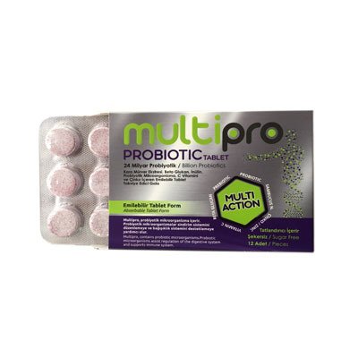 Multipro Probiotic 12 Emilen Tablet