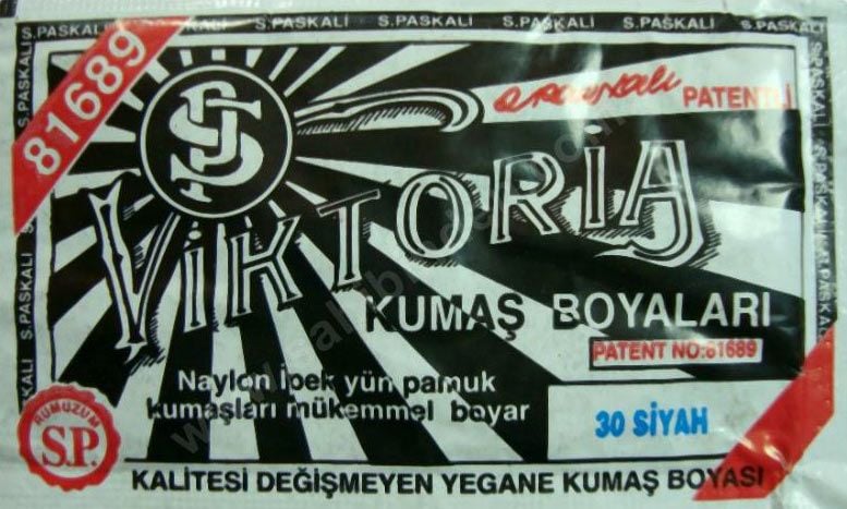 Kumaş Boyası Siyah