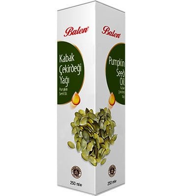 Kabak Çekirdeği Yağı (Soğuk Pres) 250 ml