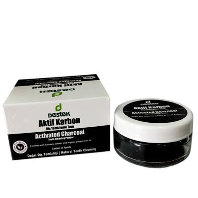 Aktif Karbon Diş Temizleme Tozu
