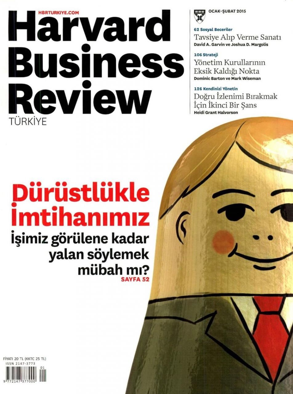 Harvard Business Review Türkiye (Dergi+Web)Aboneliği