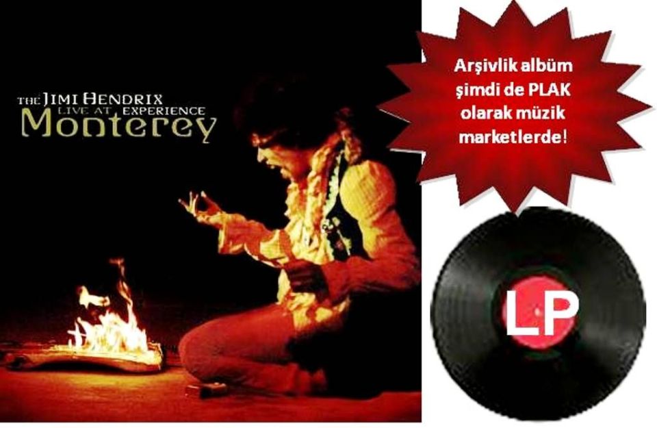 JIMI HENDRIX EXPERIENCE - LIVE AT MONTEREY