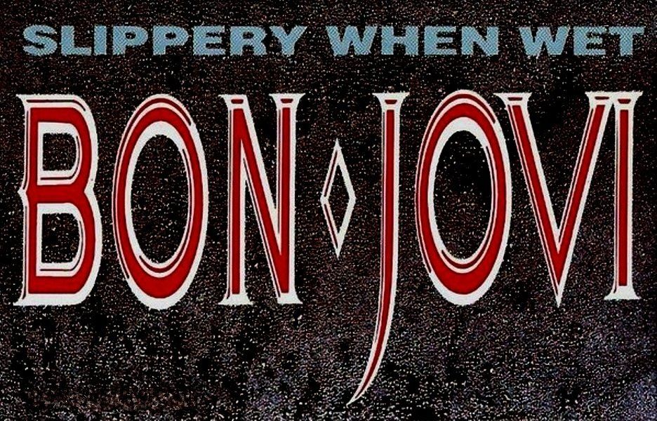 BON JOVI - SLIPPERY WHEN WET (MC)