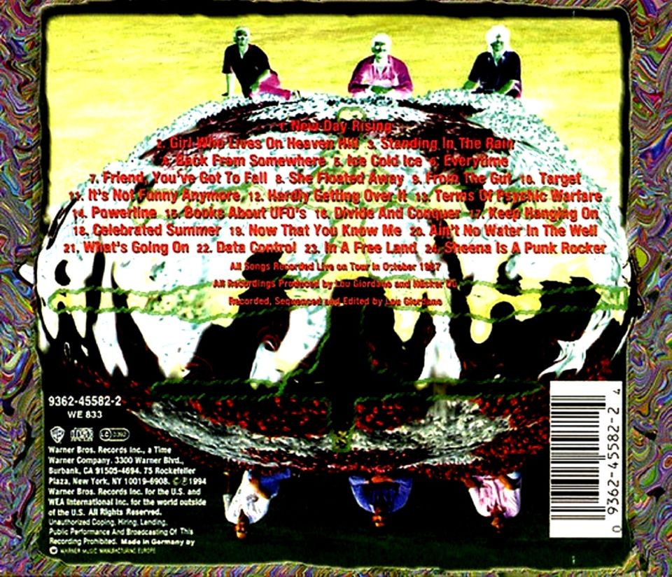 HÜSKER DÜ - THE LIVING END (CD) (1994)