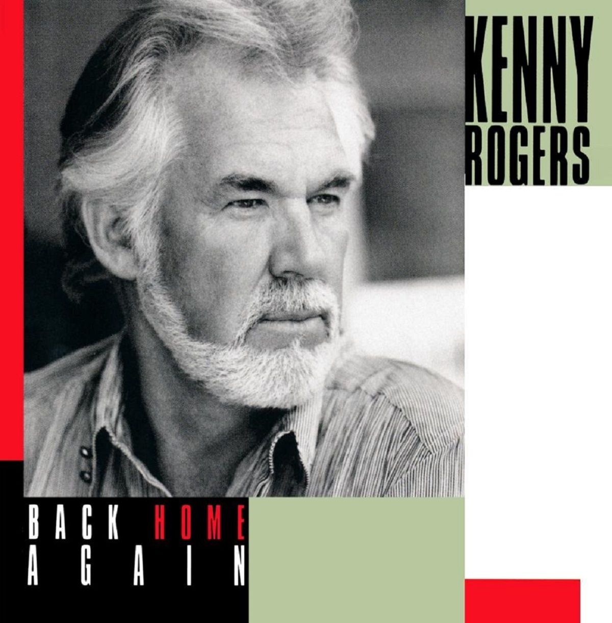 KENNY ROGERS - BACK HOME AGAIN (CD) (1991)
