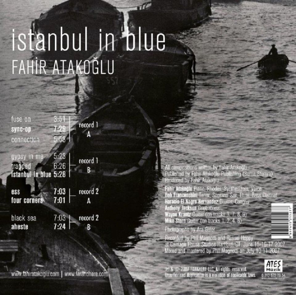 FAHİR ATAKOĞLU - İSTANBUL İN BLUE (2 LP)