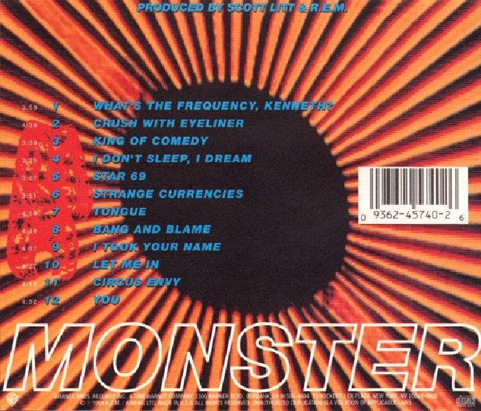 R.E.M. - MONSTER (CD) (1994)