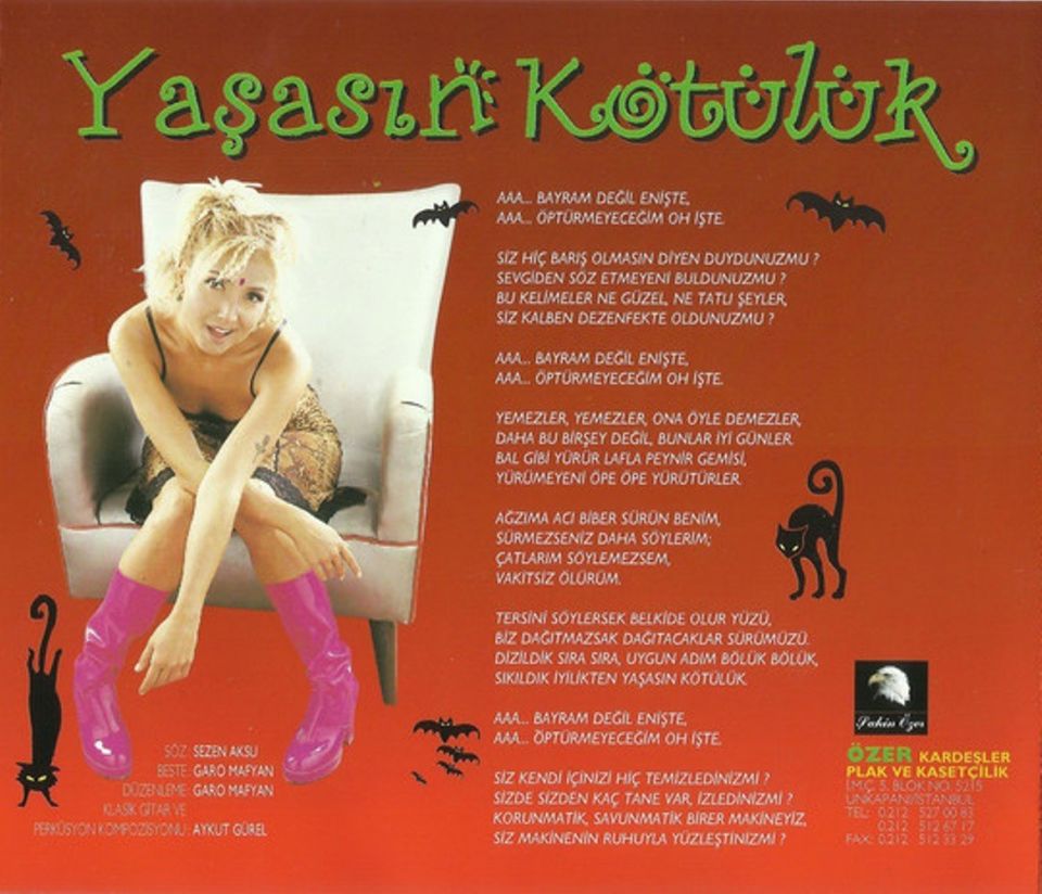 YONCA EVCİMİK - YAŞASIN KÖTÜLÜK (SINGLE CD)