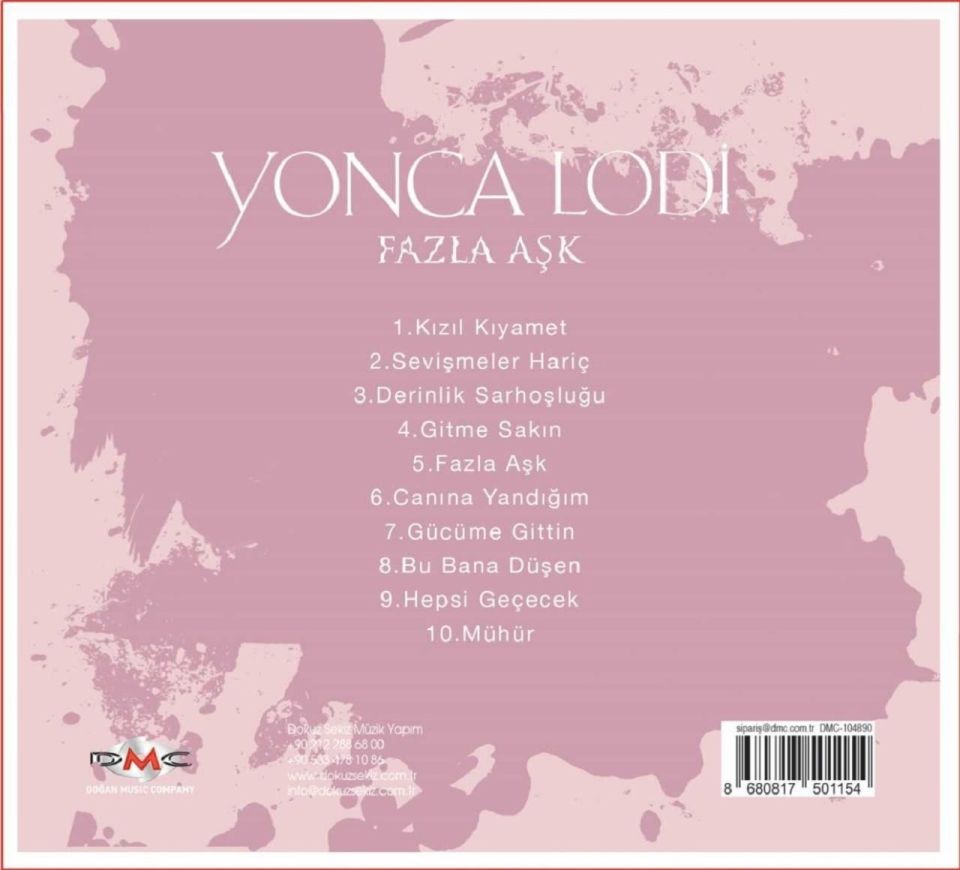 YONCA LODİ - FAZLA AŞK (CD) (2019)