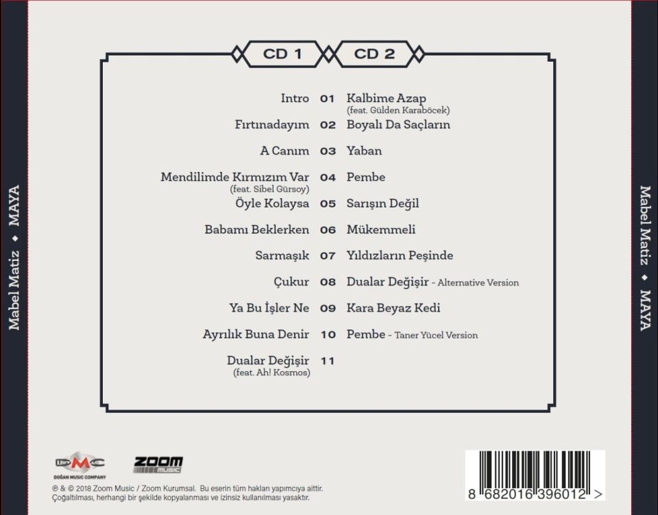 MABEL MATİZ - MAYA (2 CD)