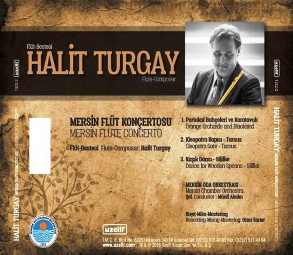 HALİT TURGAY - MERSİN FLÜT KONÇERTOSU (MERSIN FLUTE CONCERTO)