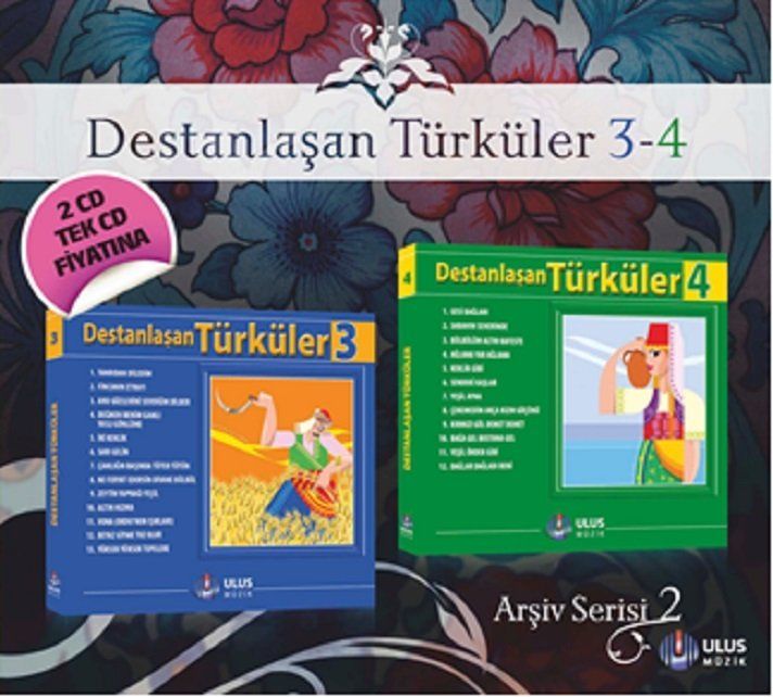 DESTANLAŞAN TÜRKÜLER ARŞİV 2 - ÇEŞİTLİ SANATÇILAR (2 CD)