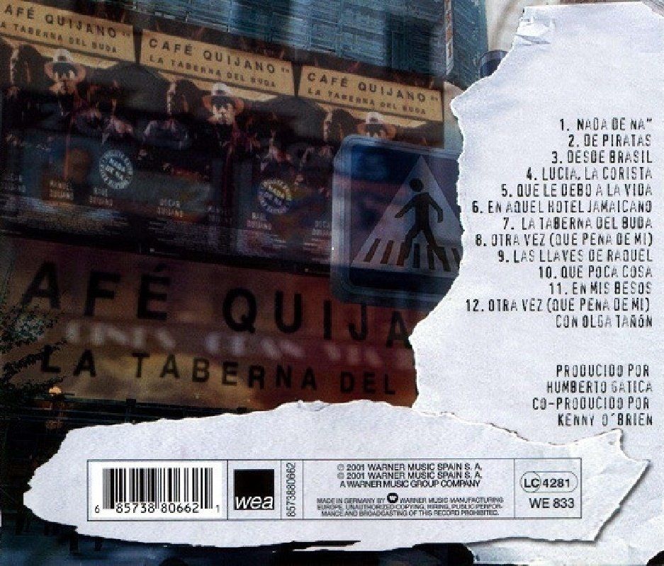 CAFE QUIJANO - LA TABERNA DEL BUDA (CD)