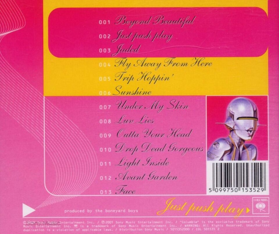 AEROSMITH - JUST PUSH PLAY (CD) (2001)