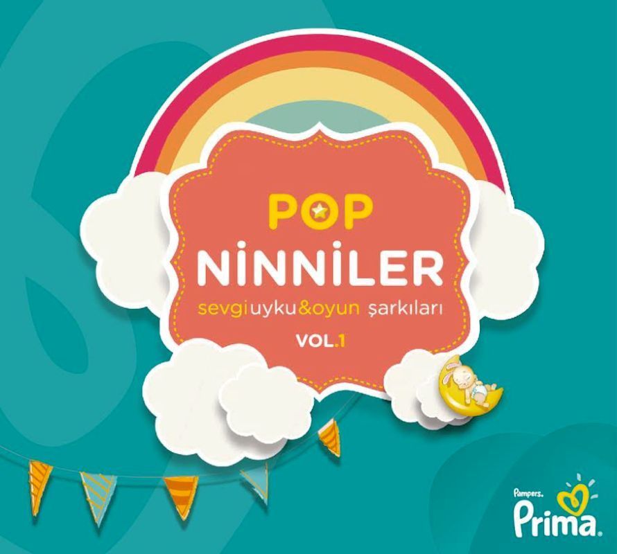 POP NİNNİLER - SEVGİ, UYKU & OYUN ŞARKILARI VOL.1