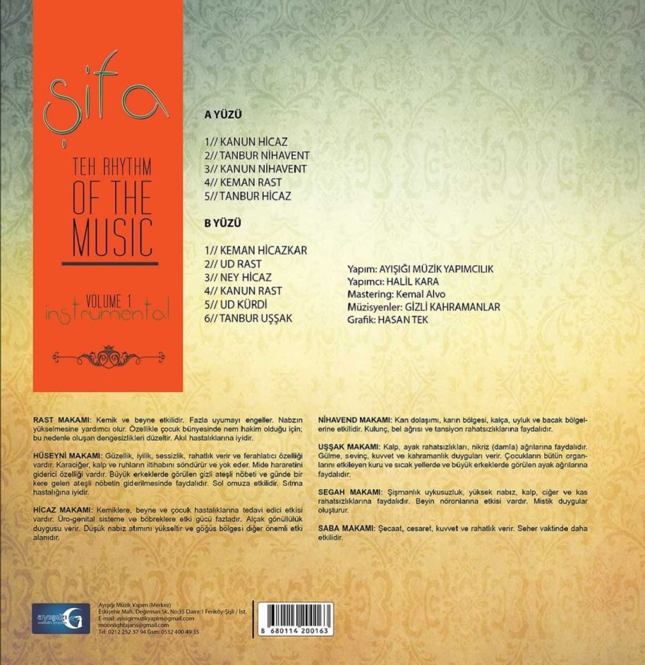 THE RHYTHM OF THE MUSIC - ŞİFA (LP)