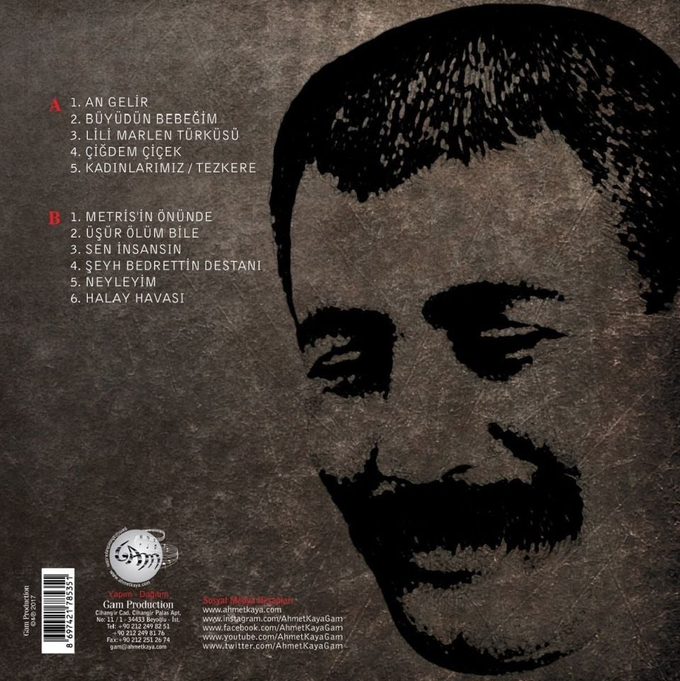 AHMET KAYA - AN GELİR (LP)