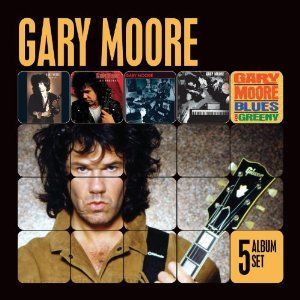 GARY  MOORE - 5 ALBUM SET (RUN FOR COVER