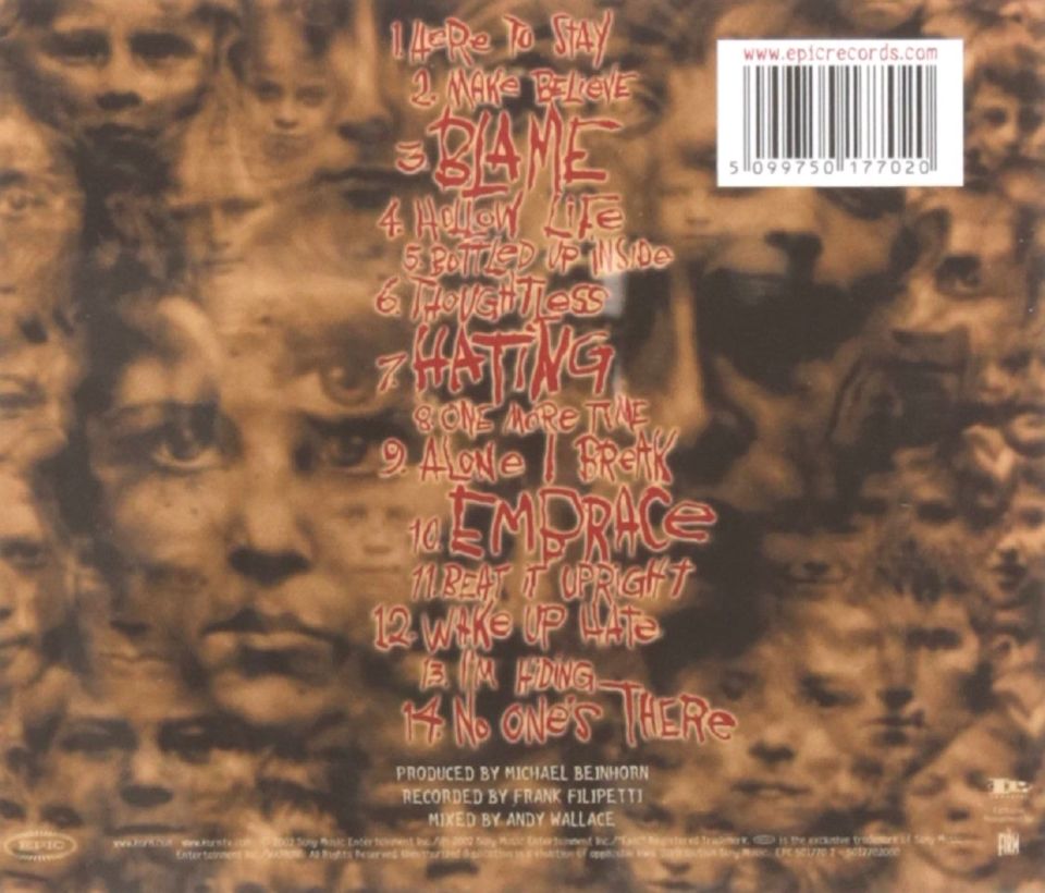 KORN - UNTOUCHABLES (CD) (2002)