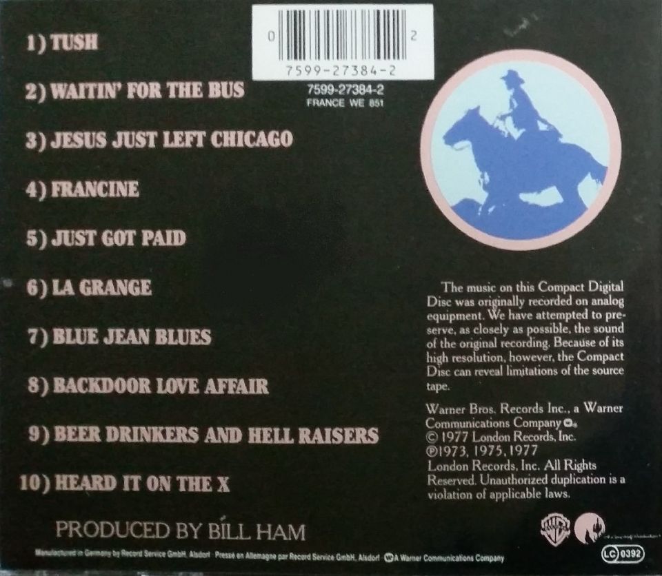 ZZ TOP - THE BEST OF ZZ TOP