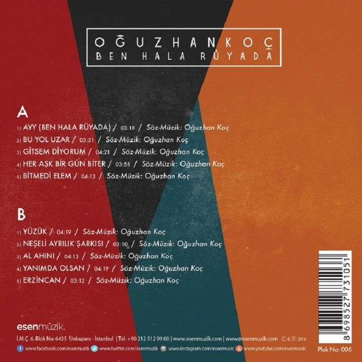 OĞUZHAN KOÇ - BEN HALA RÜYADA (LP)