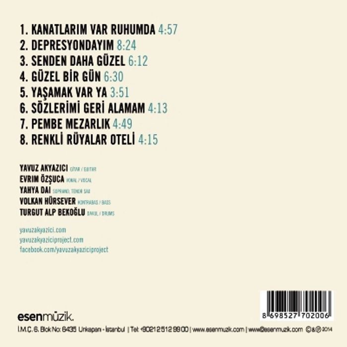 YAVUZ AKYAZICI PROJECT - TURKISH STANDARTS VOL.2