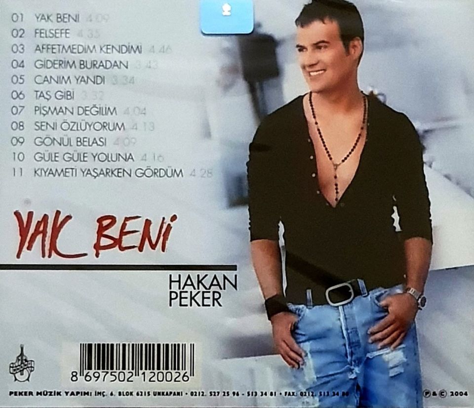 HAKAN PEKER - YAK BENİ (CD)