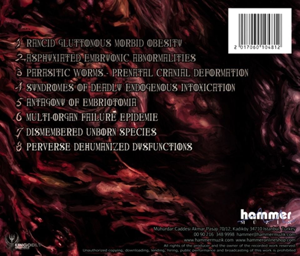 CENOTAPH - PERVERSE DEHUMANIZED DYSFUNCTIONS (CD)